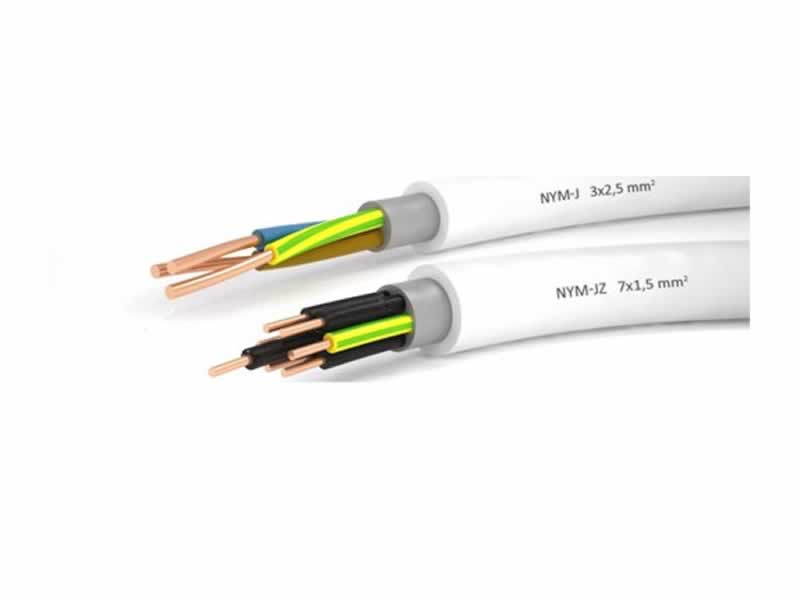 NYM,NYM-J,NYM-O,300/500V Cable eléctrico aislado en PVC