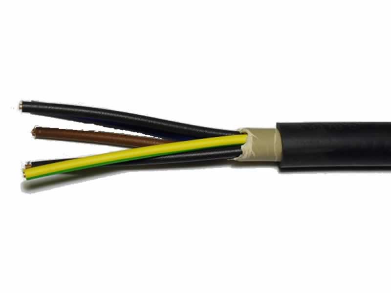 fuerte corriente cable a partir de 5 metros Nyy-jz 10x1,5 mm²/nyy J 10 x 1,5 subterráneas